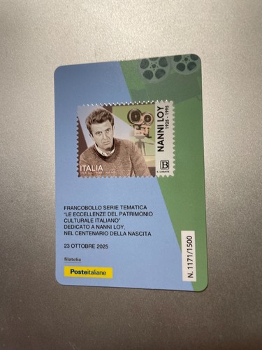 2025 tessera filatelica - filatelica, platic