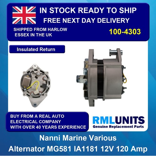 Alternatore per nanni marine - nanni,
