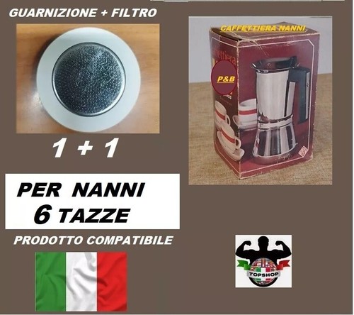 Filtro inox guarnizione - +,