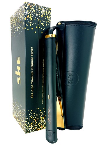 Piastra per capelli - , oro
