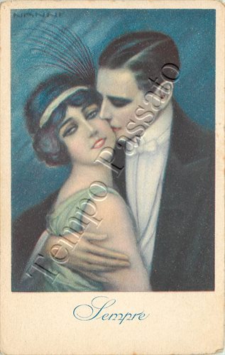 Coppia innamorati 1921 - innamorati, /