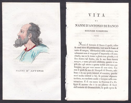 1820 nanni banco scultore - 1820,