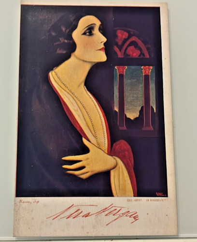 Cartolina arte riproduzione - cartolina,