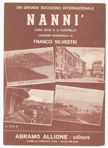 Spartito nanni una gita li - nanni',
